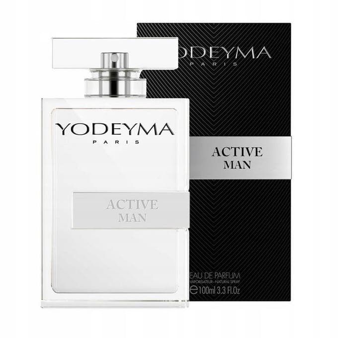 Yodeyma Active Man parfum - Chypre Fresh geur voor de avontuurlijke man - 100ml
