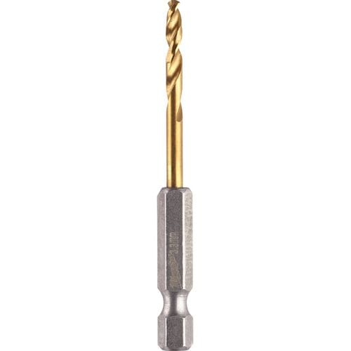 Milwaukee metaalboor HSS-G Tin Red Hex shockwave 3,3mm * (2 Stuks)