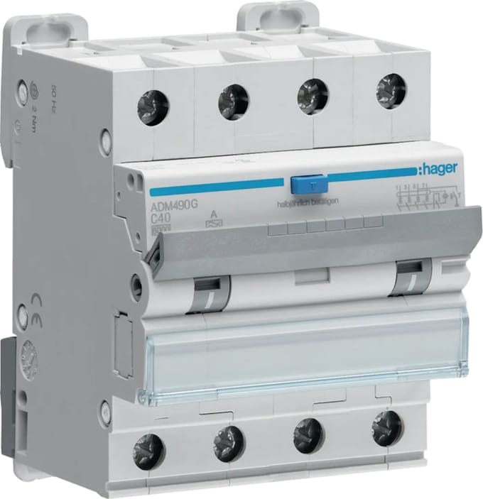 Hager HACO Aardlekschakelaar - ADM490G - E36DJ
