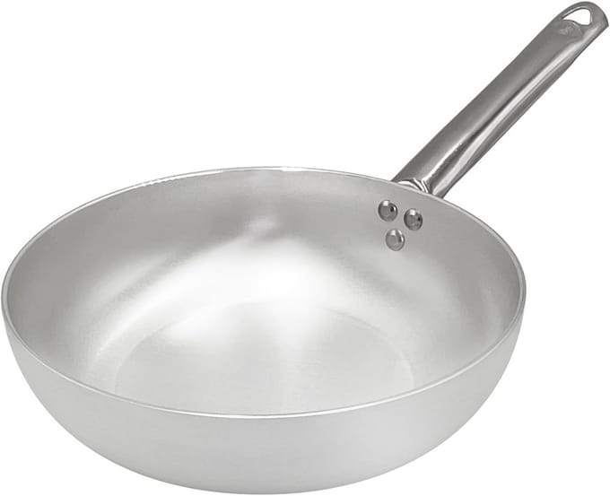 Professionele Aluminium Steelpan 36 cm met Buisvormige Handgreep