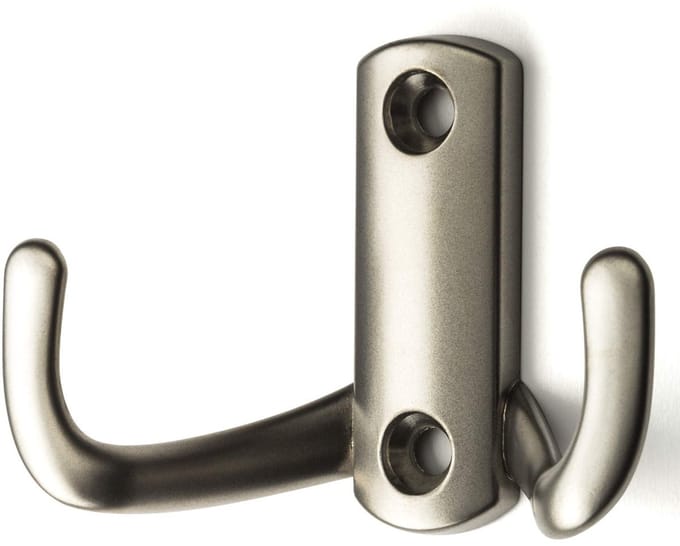 SO-TECH® Garderobehaak JULIE kort / RVS-look mat