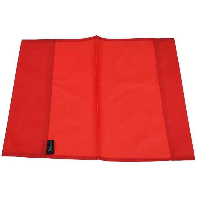 Precision Training - cornervlag - rood - polyester - 43x28 centimeter