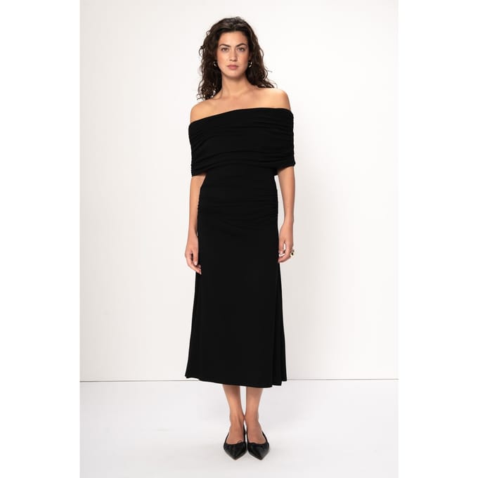 VIVEH Giada Ode Dress Black Größe: 34 | Midikleider Outlet | Damen | Schwarz