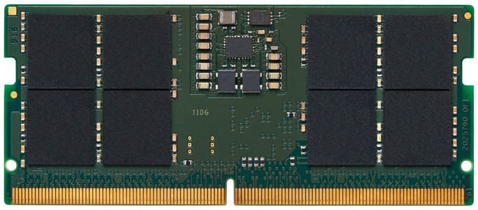 Kingston ValueRAM SODIMM DDR5-5600 - 16GB - CL46 - Single Channel (1 pcs) - Groen