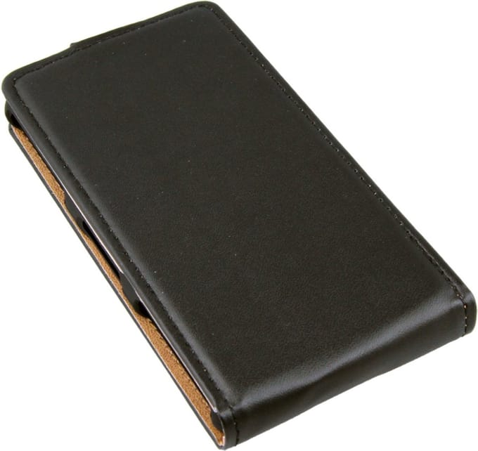 Flipcase voor Sony Xperia Z3 Compact zwart ultradun