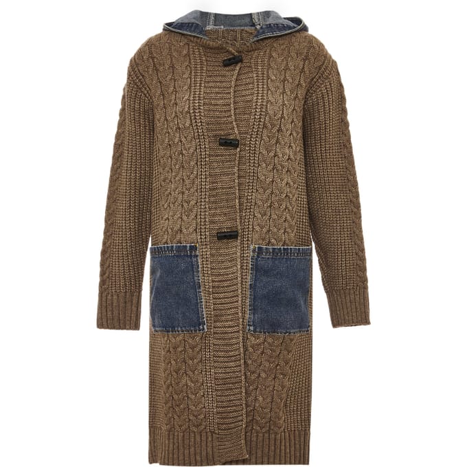 RISA Vest Dames koffie