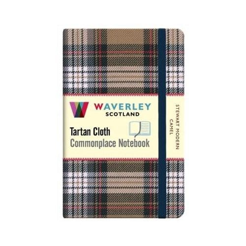 Stewart Modern Camel Genuine Tartan Cloth (Pocket)