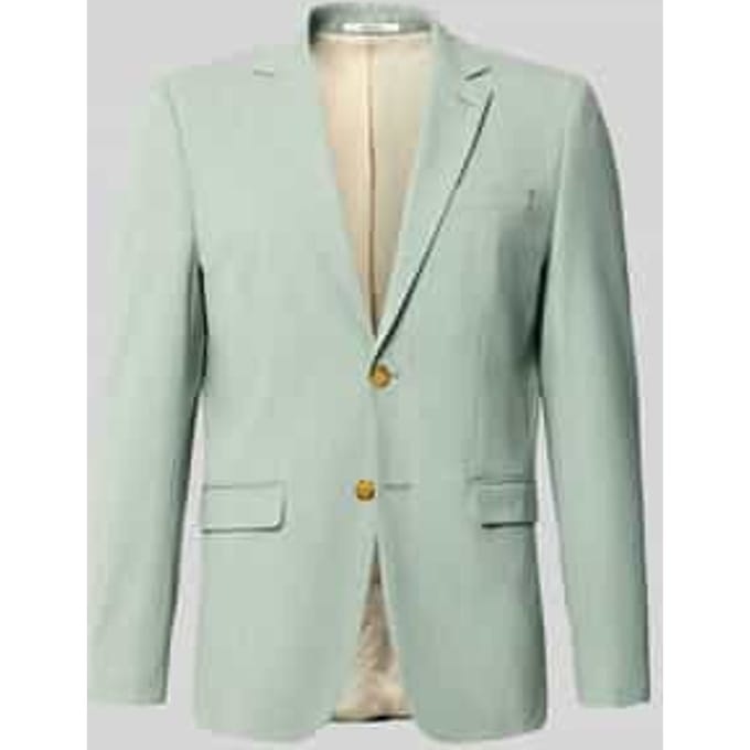 Slim fit colbert met viscose model 'LIAM'