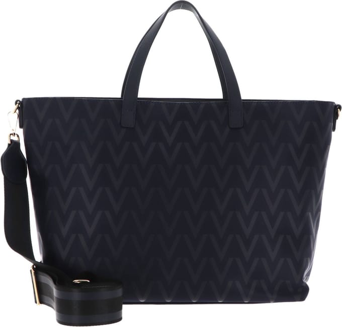 VALENTINO Shopper Schoudertas Punch Shopping Bag Blu Donkerblauw