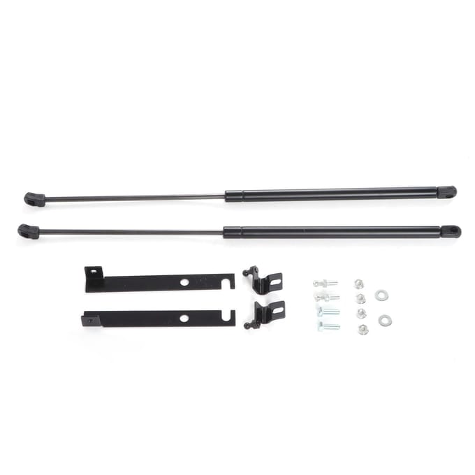 Paire d'amortisseurs de capot Struts de levage hydraulique Supports de support Remplacement pour Corolla 2020 gray