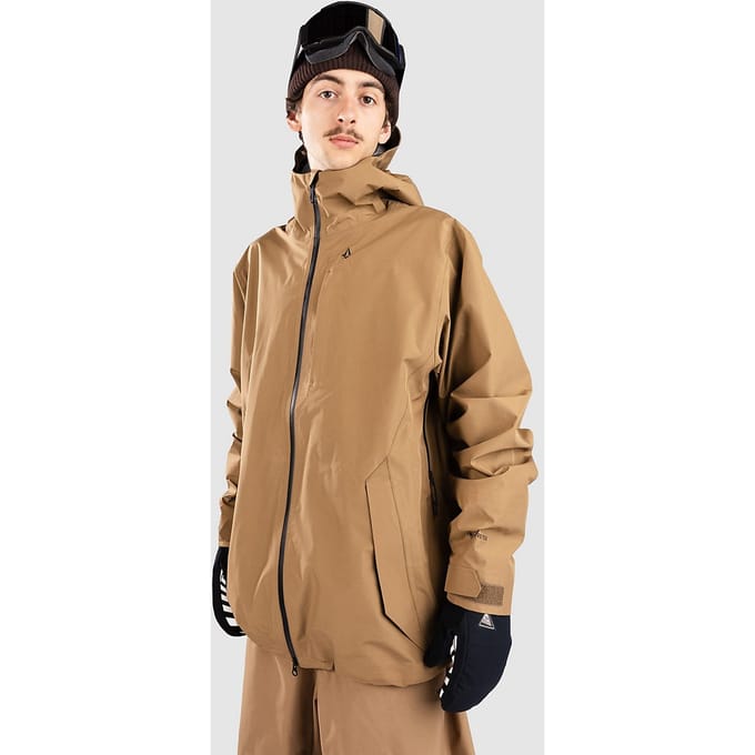 Volcom Tester 3L Gore Tex Jas bruin