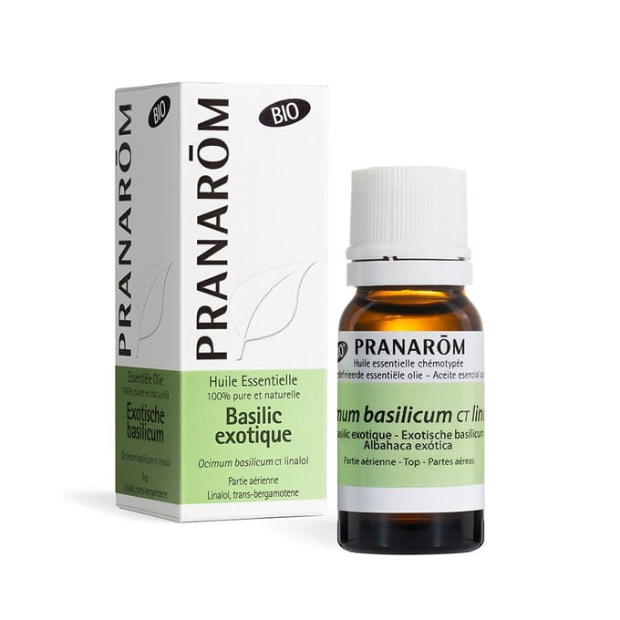 Pranarôm Essentiële Olie Exotische Basilicum-Linanol Bio 10 Etherische olie