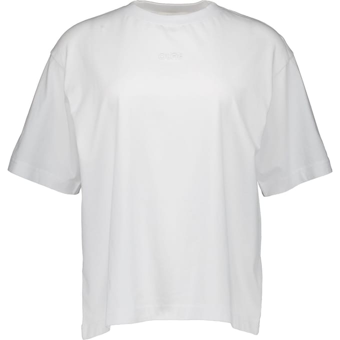 Olaf Brushstroke Graphic Boxy Tee T-shirts Wit W240105