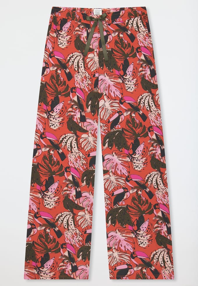 Lang broek Jungle terracotta - Mix+ Relax 46