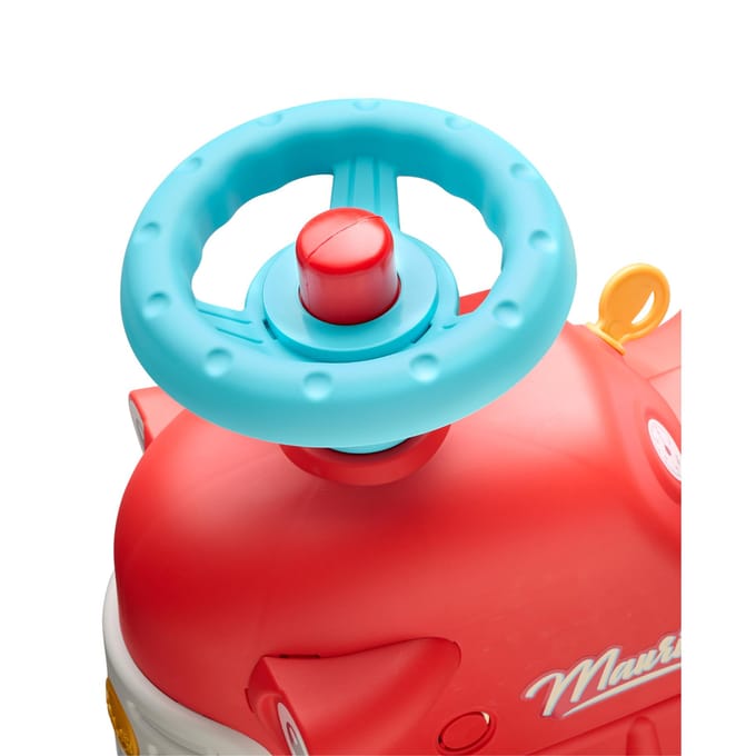 Falk Maurice looptractor met stuur, claxon en ergonomische loophulp