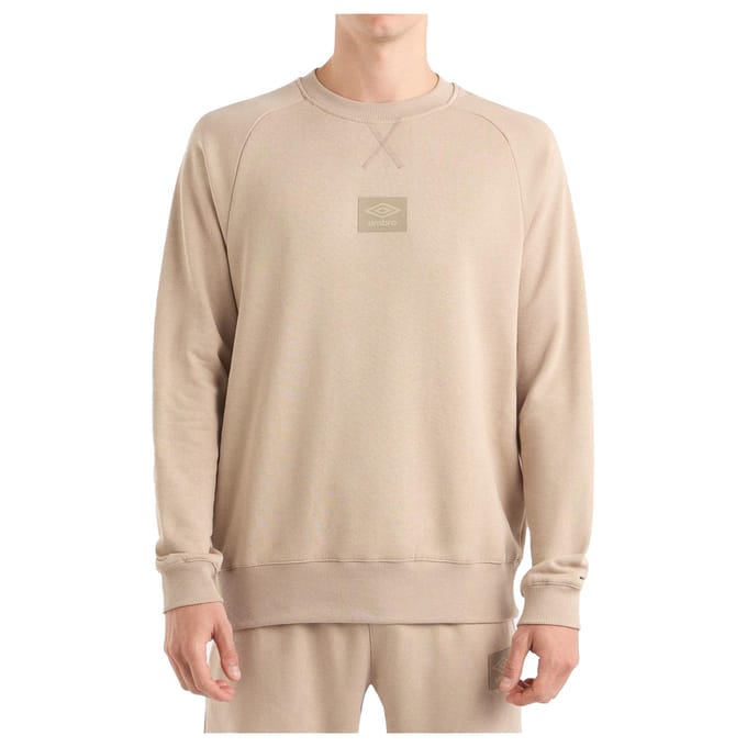 Umbro Heren Logo Sweatshirt (Gewoon taupe)
