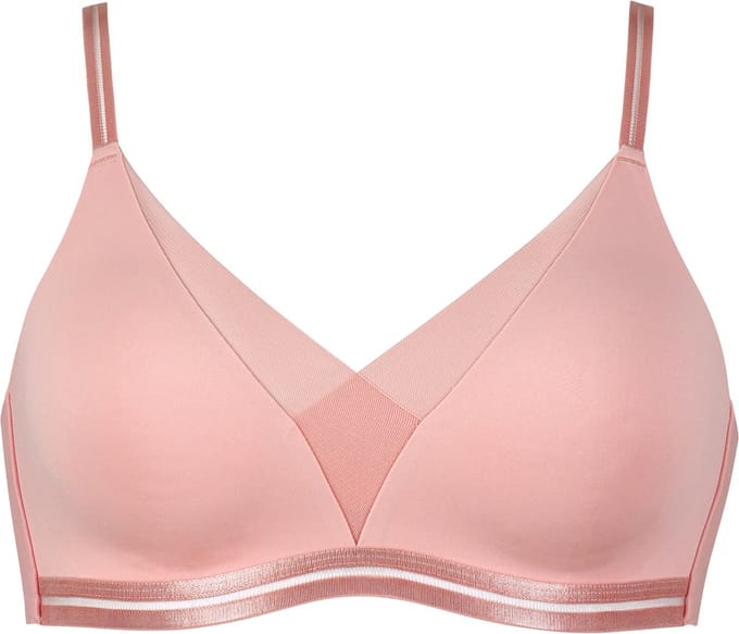 Naturana - Soft bh met mesh detail - 5658 - Pink Rose - 85C