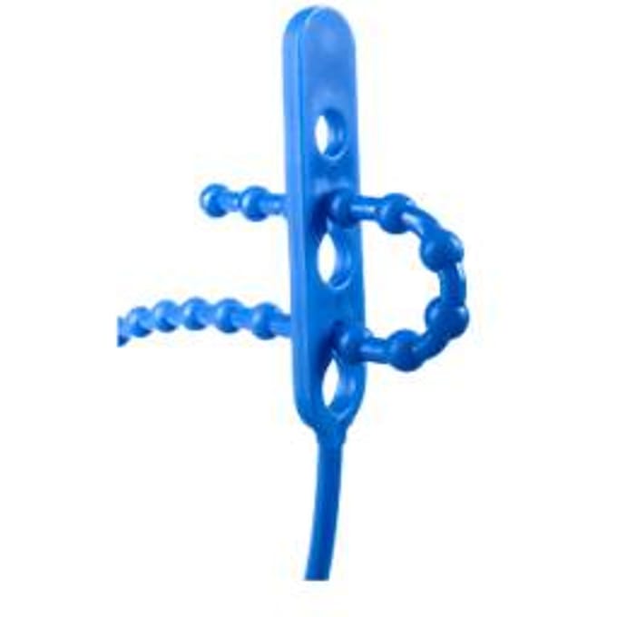 Sluitstrips, 140 x 3,5 mm, blauw