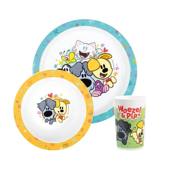 Bambolino Toys Woezel & Pip Dining set 3 pieces.