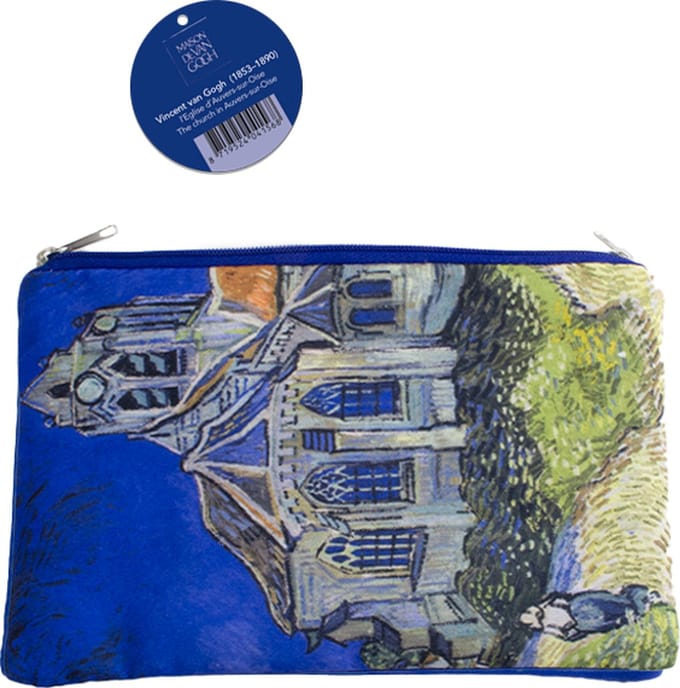 Lanzfeld Van Gogh - Etui - Make-up tasje - Kerkje in Auvers-sur-Oise