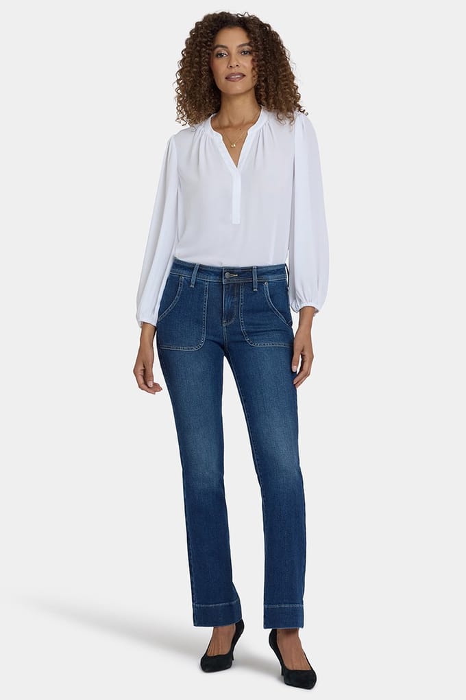 Barbara Bootcut Jeans | Donker Loire