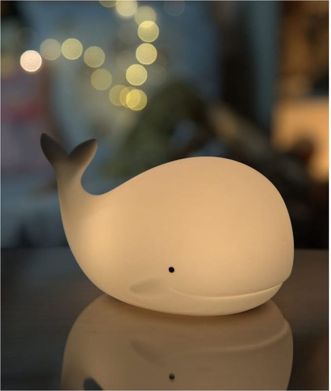 Walvis siliconen lamp met afstandsbediening