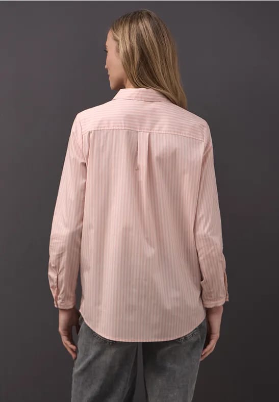 Gestreepte zakelijke blouse