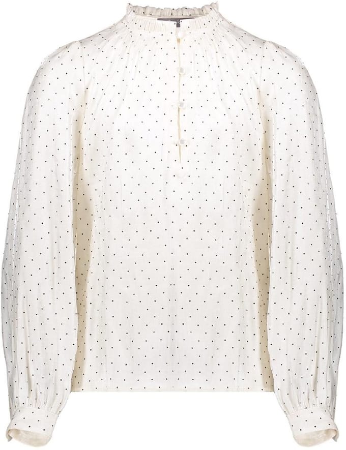 Geisha - Dots Blouse - Wit - Maat 164