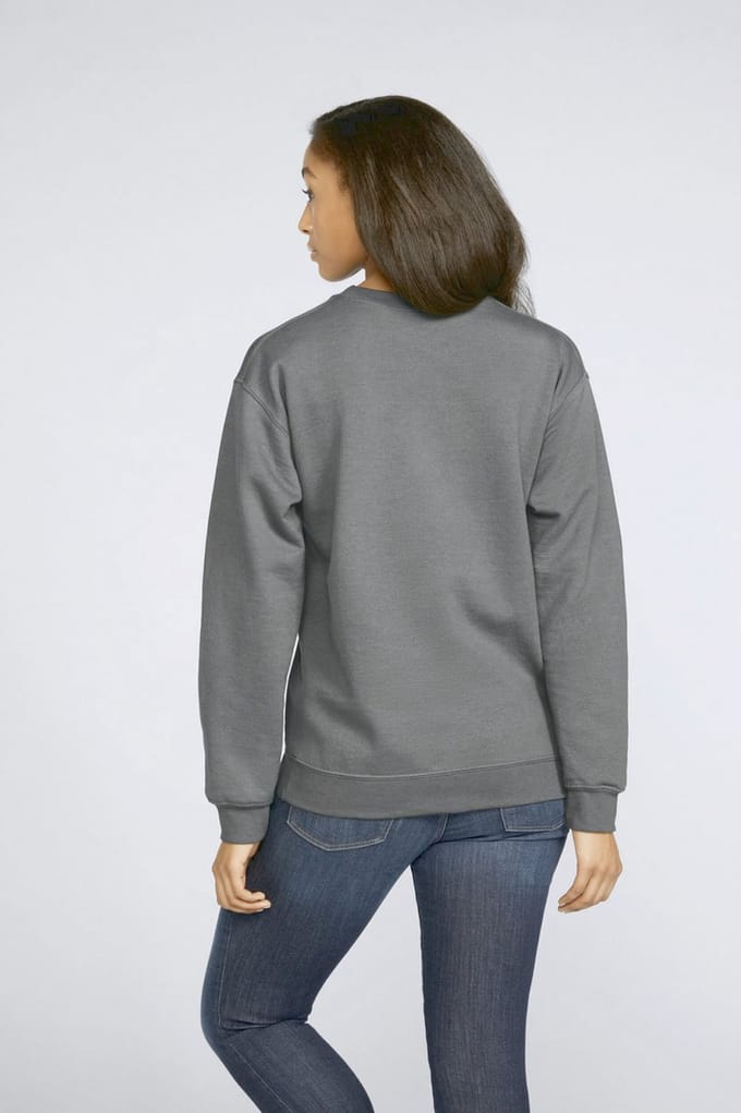 Gildan Sweater ronde hals Midweight Softstyle GISF000 - Charcoal - S