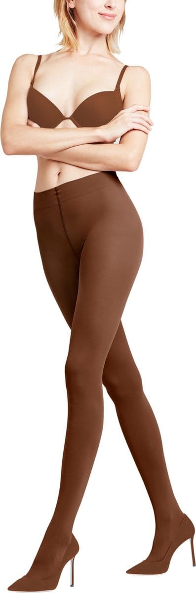 FALKE Pure Matt 50 DEN Dames Panty - Bruin - Maat S