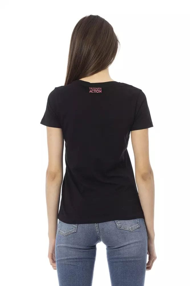 Flamingo Print T-Shirt Casual Stijl