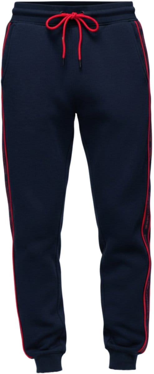 OMBRE Broek - Regular Fit - Katoen - Effen Marine M