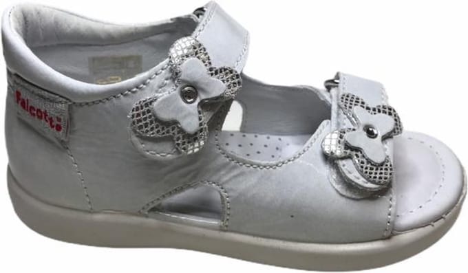 Falcotto velcro strikjes sandalen 1560 lak wit mt 25