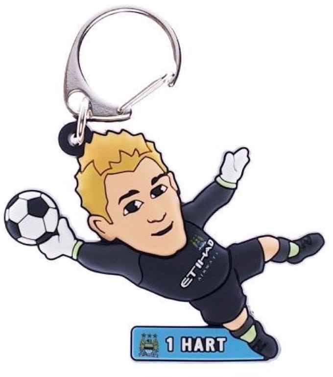Manchester City Buddy Keyring Hart