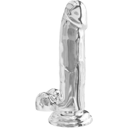 ToyJoy Get Real Dildo Diamond met Ballen - 18 cm