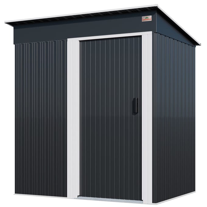 Gardebruk Tuinhuis - 185x165x90cm Schuifdeur – Antraciet