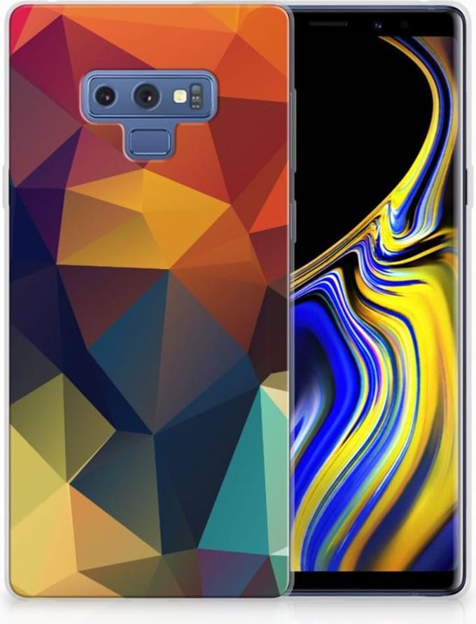 Samsung Galaxy Note 9 TPU Hoesje Polygon Color