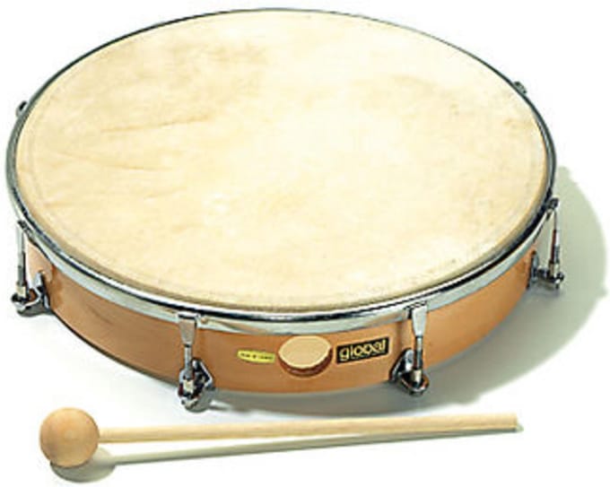 Sonor Hand Drum CG THD 10 N, 10", Naturvel - Hand bekken