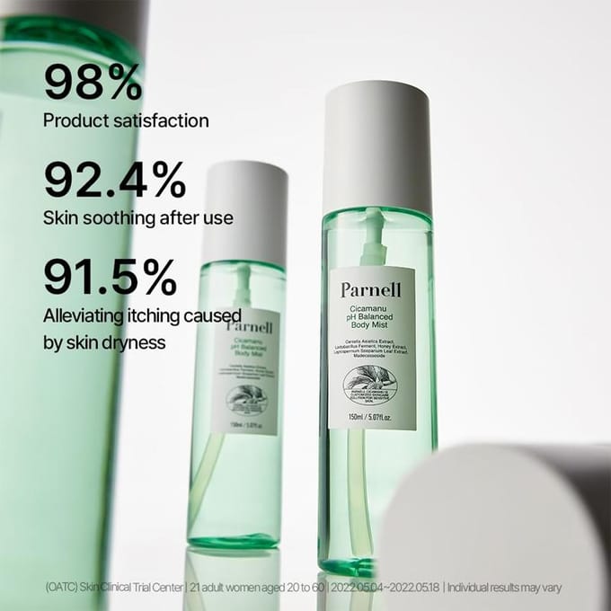 [Parnell] Cicamanu pH-gebalanceerde Bodymist 150ml white