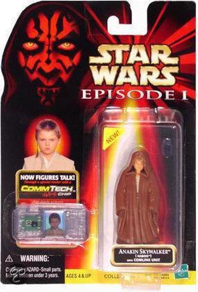 Star Wars Speelgoed: Anakin Skywalker Naboo with Comlink Unit
