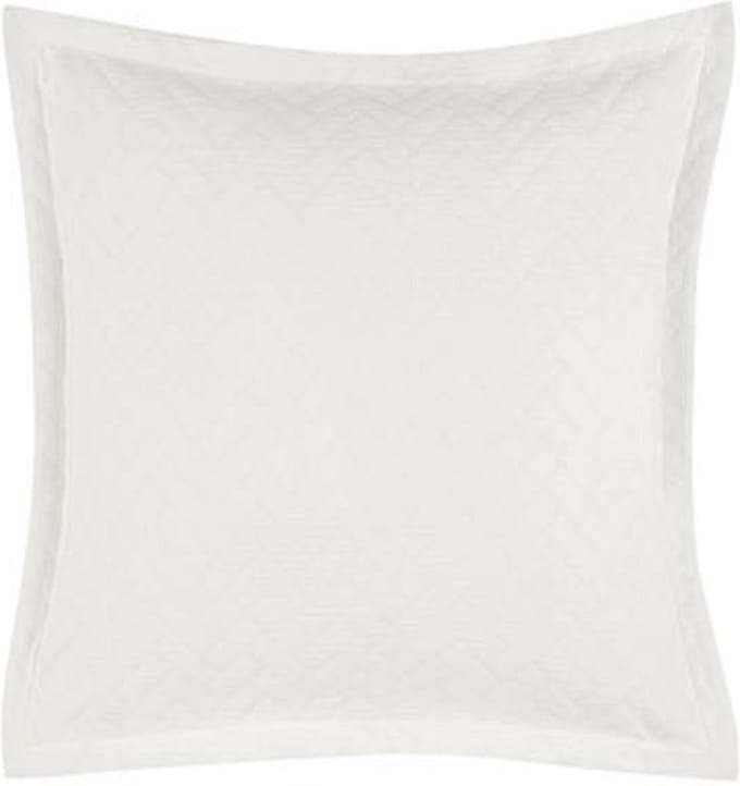 Luxe Sierkussenhoes Rose crème Jacquard ruitjes 50x50cm
