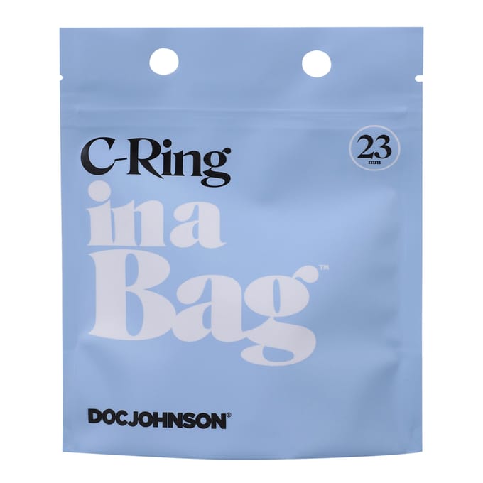 Dock Johnson - Silicone Cockring - Zwart