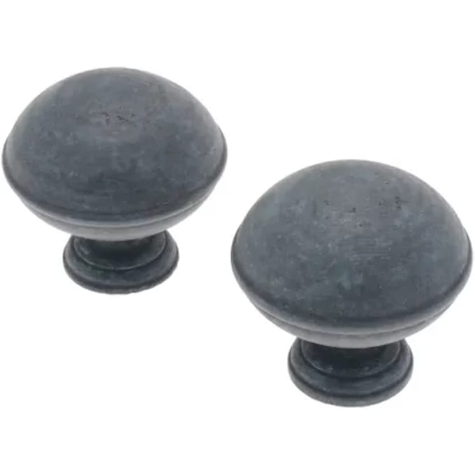 Decomode Gordijnknop Bell Grijs - 2 Stuks