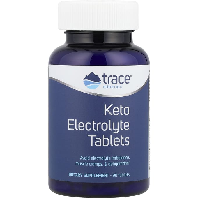 Trace, Comprimés d'Électrolytes Céto, 90 Comprimés