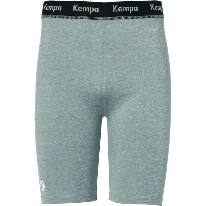Kempa Attitude Thermo Short Donker Grijs Melange Maat S