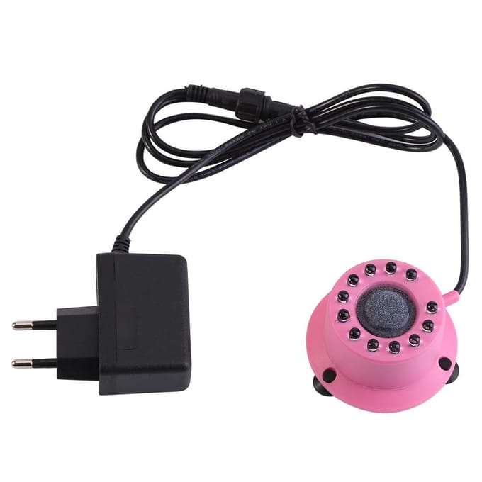 12 LED Onderwater Belichtingslicht & Luchtsteen voor Aquarium Vis Tank Decoraties black