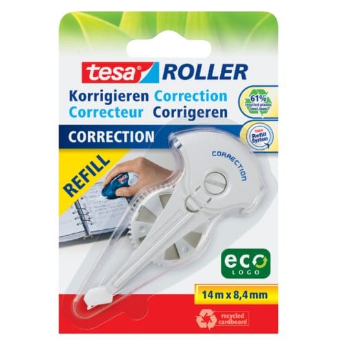 tesa Navulcassette correctieroller ROLLER 59986 8.4 mm Wit 14 m 1 stuk(s)