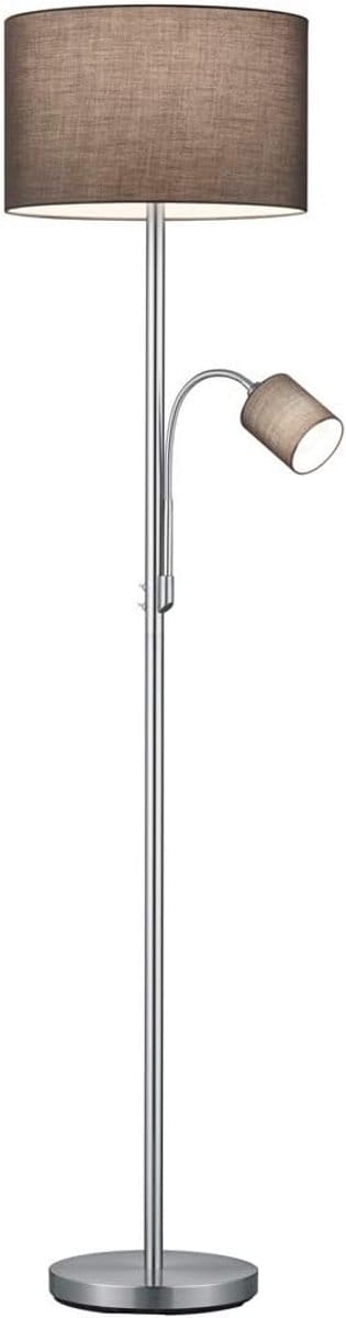 Wandlamp Hotel Stijl Vierkant Geborsteld Nikkel