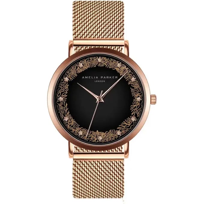 Dameshorloge Amelia Parker Coral Mesh