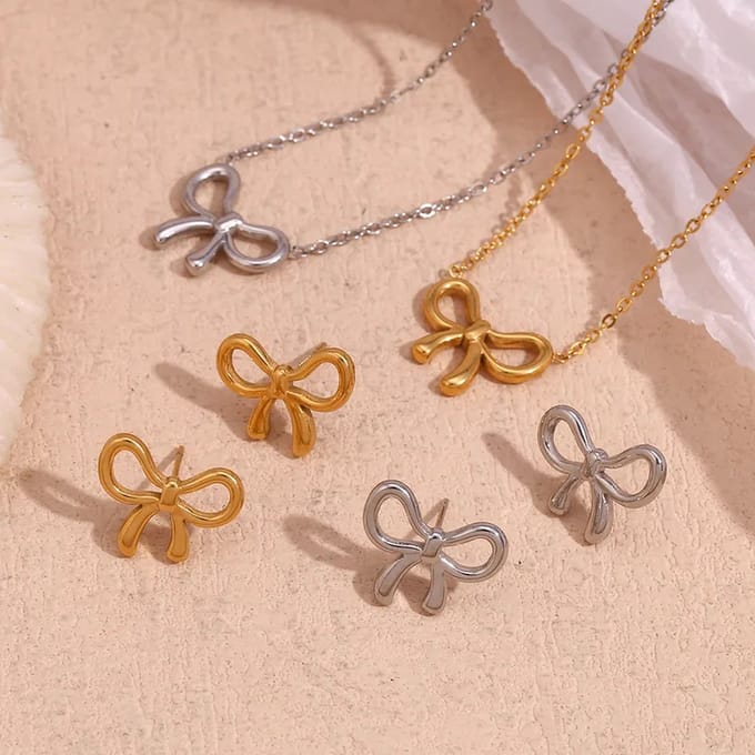 JewelGalerie - Ketting-Strik-Goud